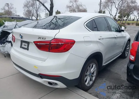 2016 BMW X6 Sdrive35I z USA, uszkodzony, nr VIN 5UXKU0C5XG0F92622
